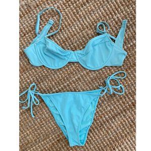 Kendall & Kylie Blue Bikini Size M